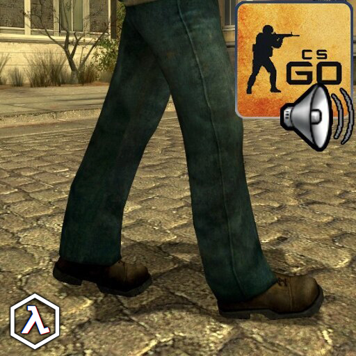 CS:GO footstep sounds [VR]