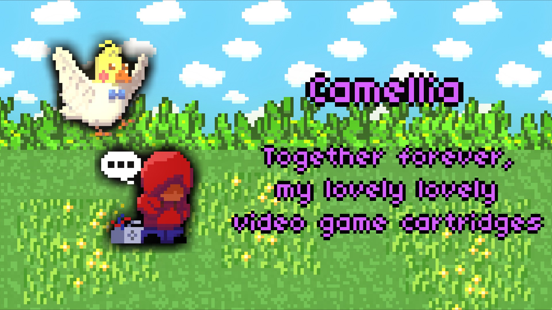 かめりあ (Camellia) - Together forever, my lovely lovely video game cartridges