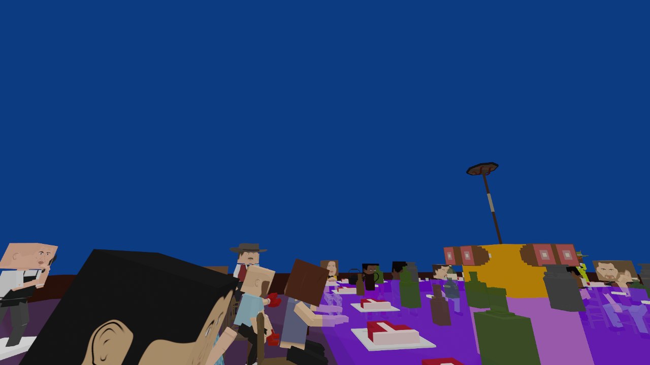 The floating dinner