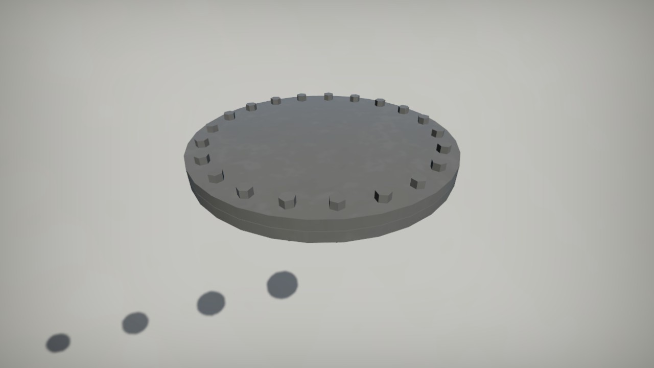 B&M Support Flange 74cm