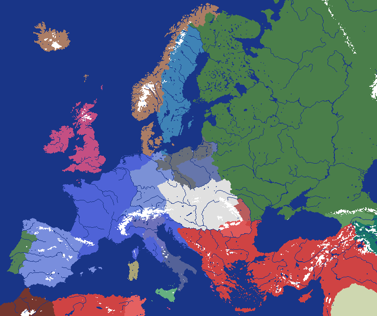 Advanced Europe but its 1812