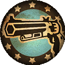 [HUD icon]BioShock Infinite paddywhacker hand cannon (replace Magnum)
