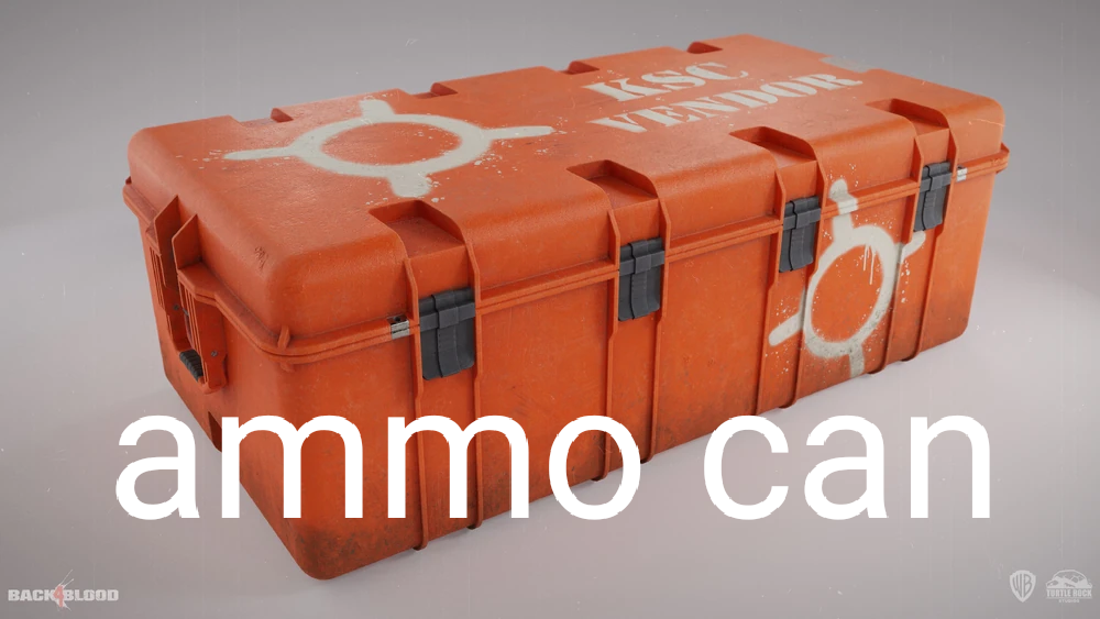 B4B: Ammo crate  (only Ammo can)