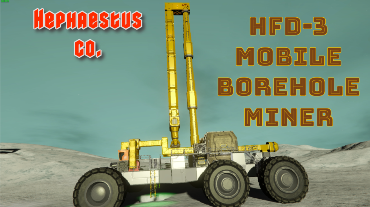 HFD-3 Mobile Borehole Miner (Vanilla) preview