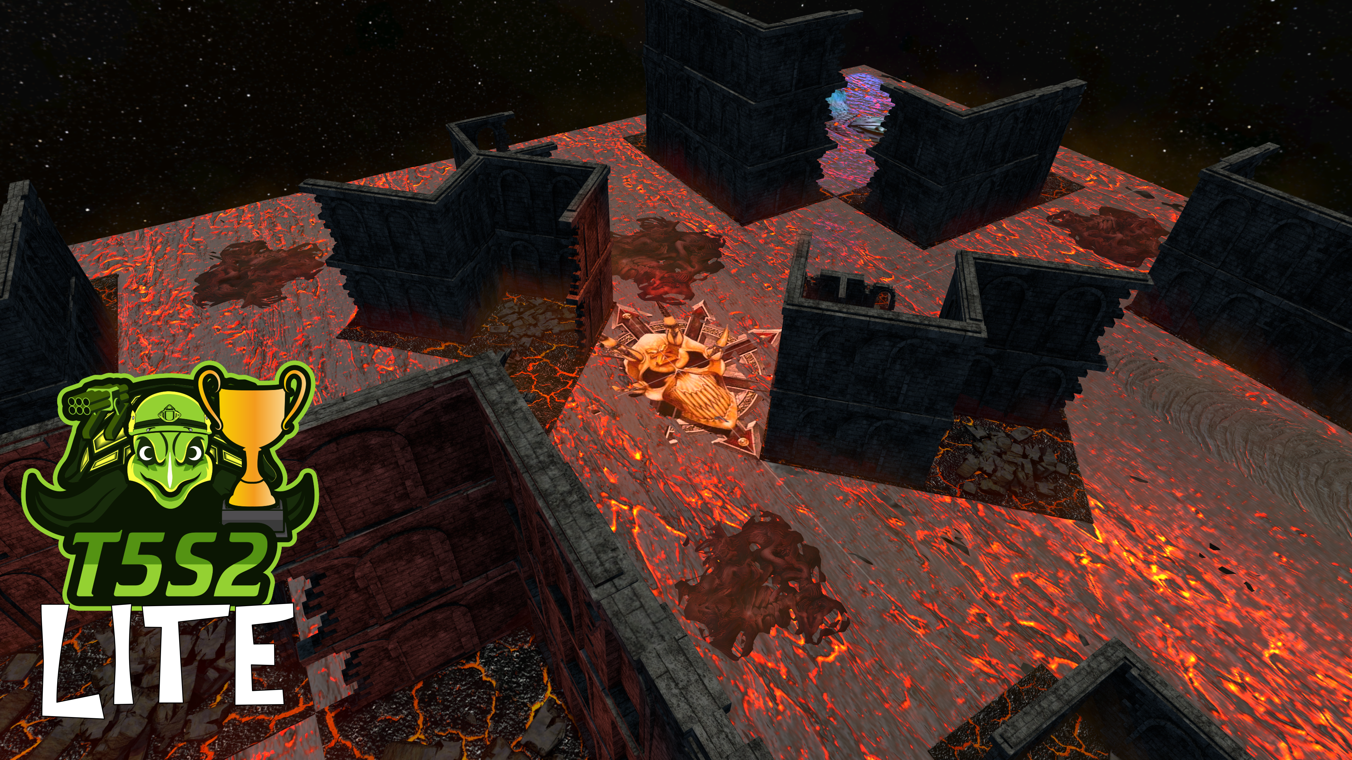 Leviathan Layout 4 LITE - Entropy Flows - T5S2 Season 8 Map - Warhammer 40k 10th Edition Terrain