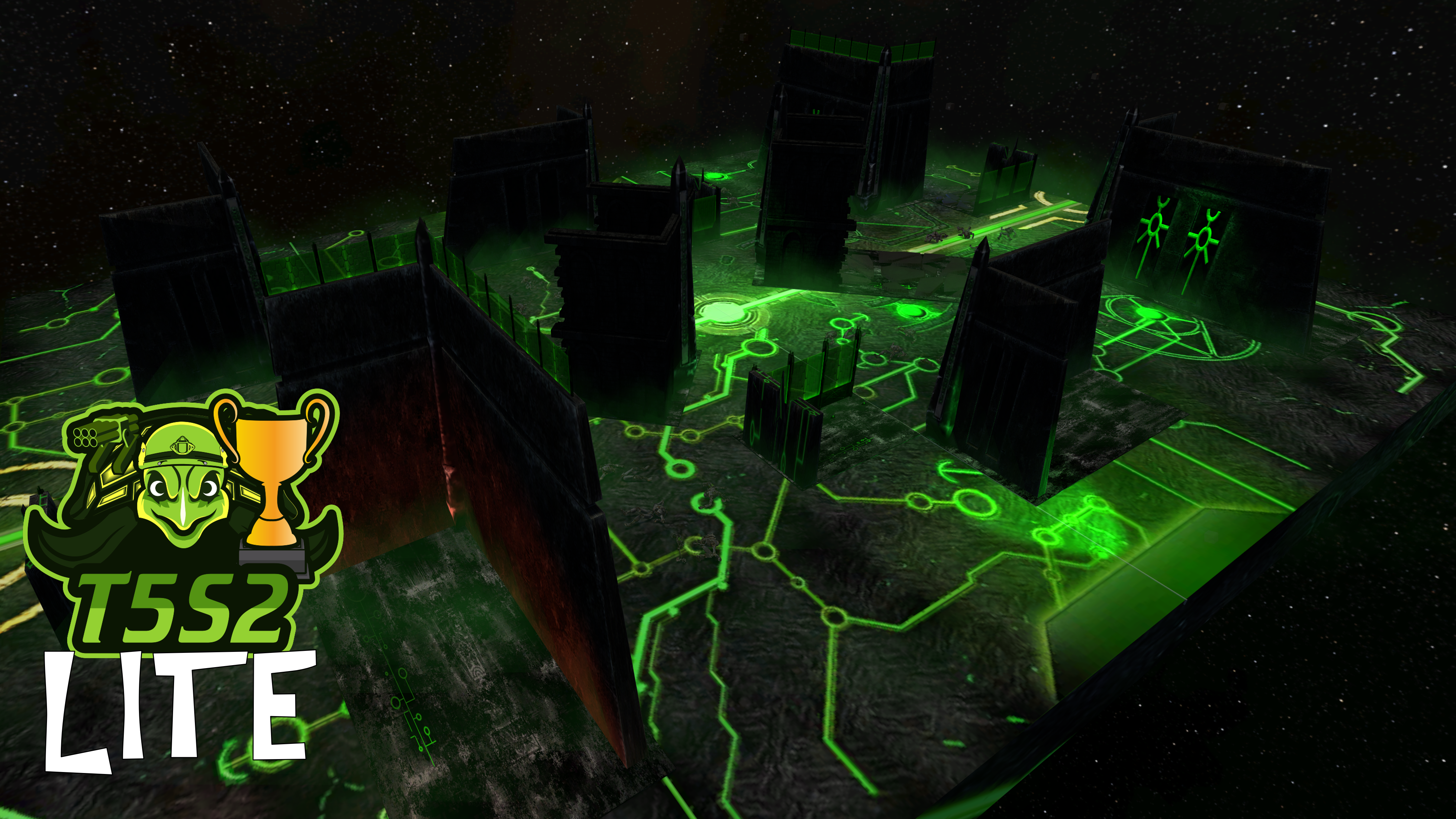 Leviathan Layout 3 LITE - Tomb Town - T5S2 Season 8 Map - Warhammer 40k 10th Edition Terrain