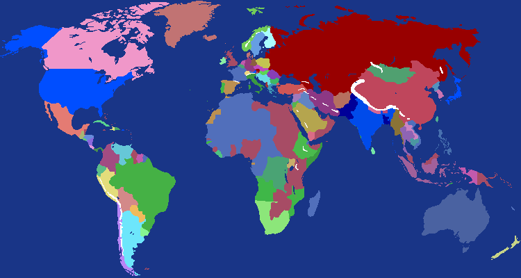 World - 1950 (Large)