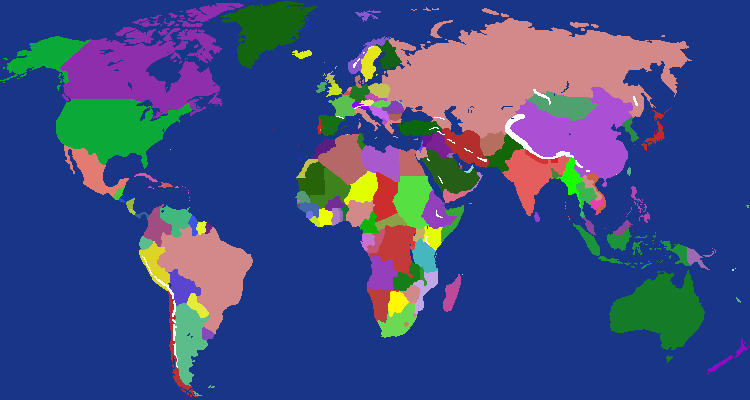 World Map - Yakko's World