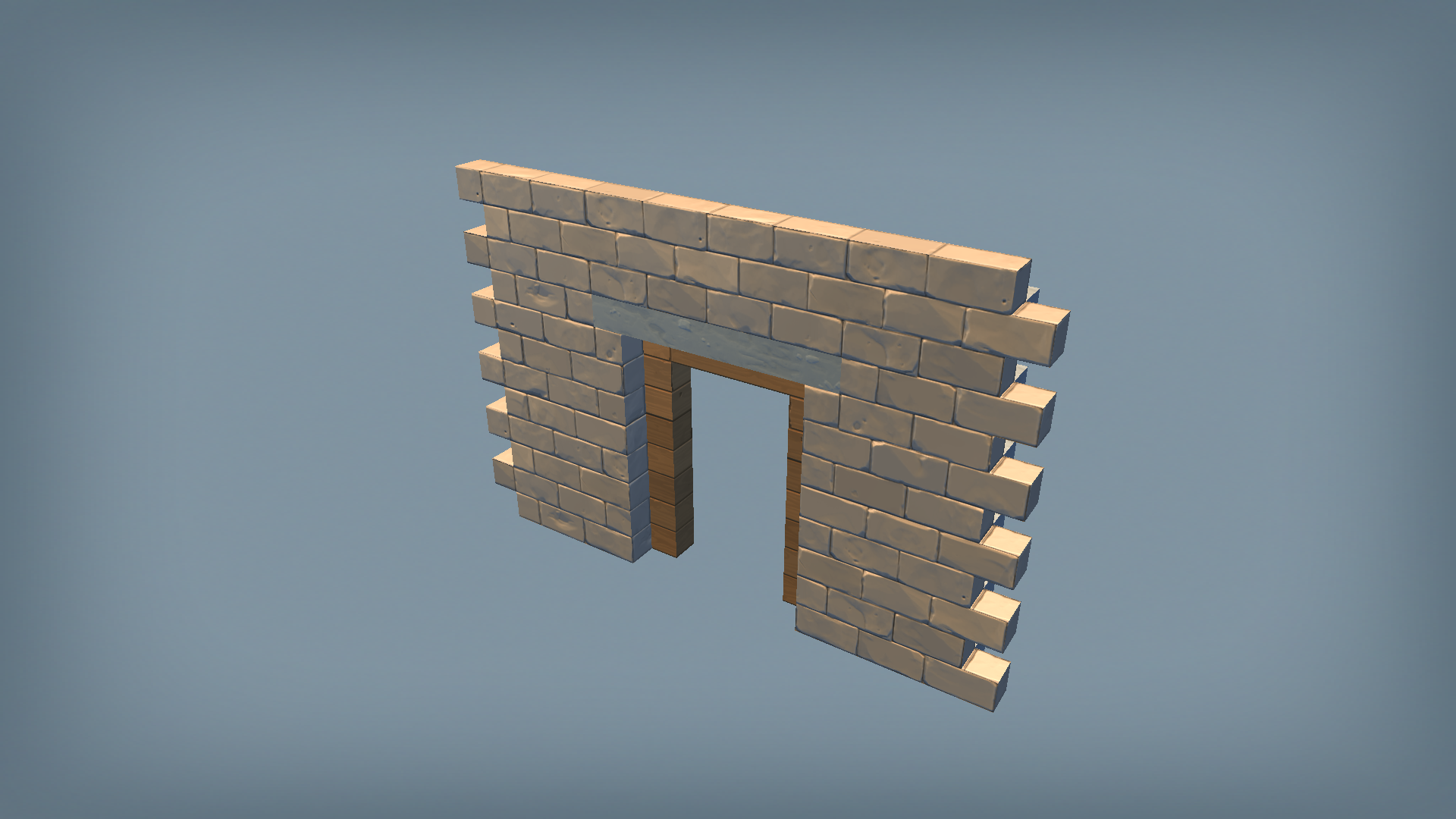 HB Wall mid door