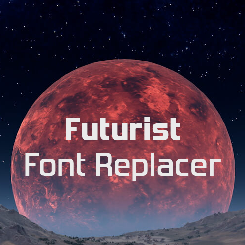 Futurist Font Replacer