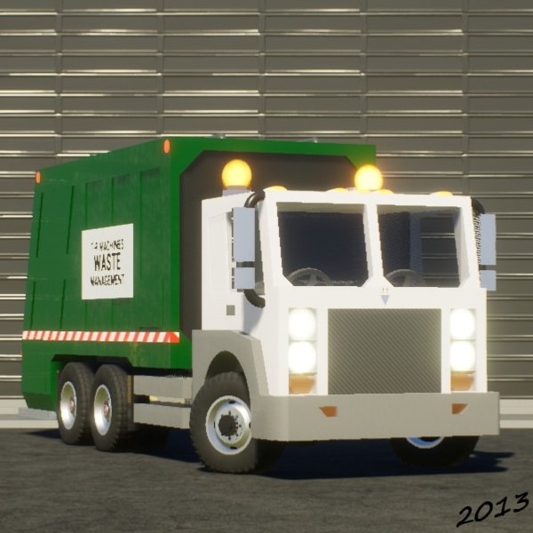 2013 T-R Machines G3-500 COE Garbage Truck