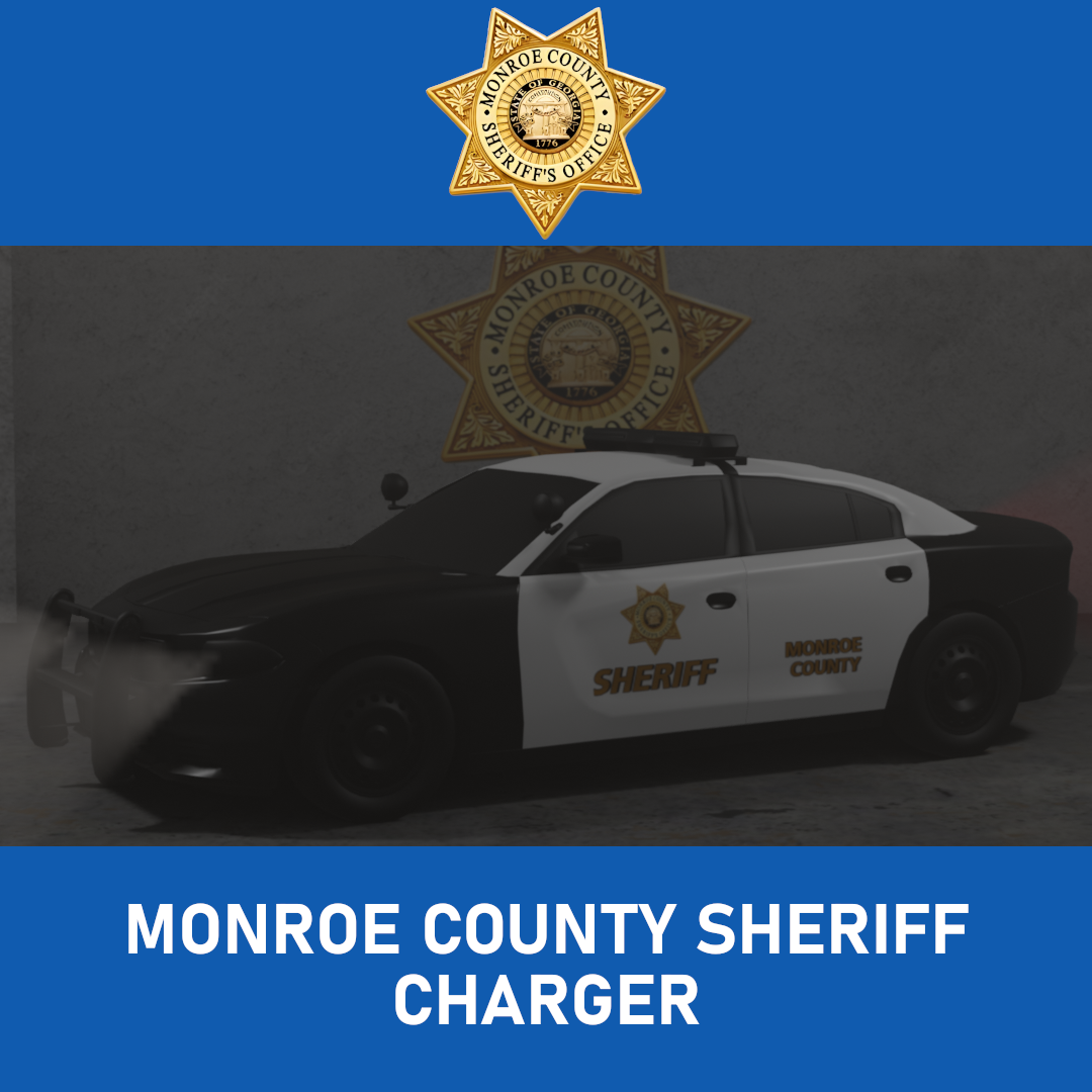 Monroe County Sheriff Charger.