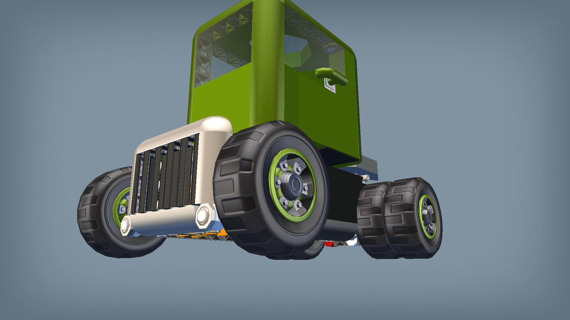 Service truck rotor piston engine v.2