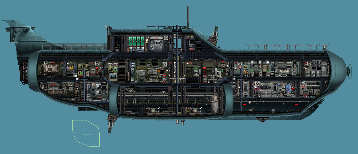 SSL - 4.5 Corvus | Use MK.II instead – Barotrauma Mod