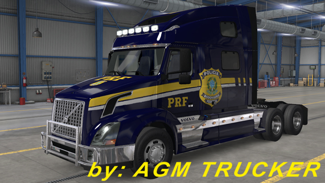 SKIN TRUCK VOLVO VNL AMERICAN TRUCK - CANAL AGM TRUCKER