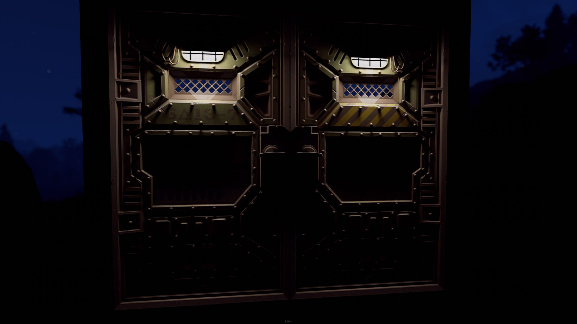 Bombshell Double Armored Door