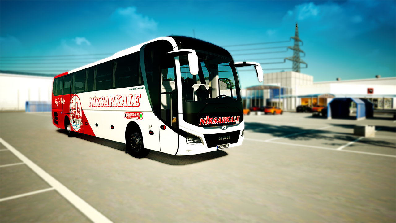MAN Lion's Coach 3rd Gen C2 niksar kale kirmizi