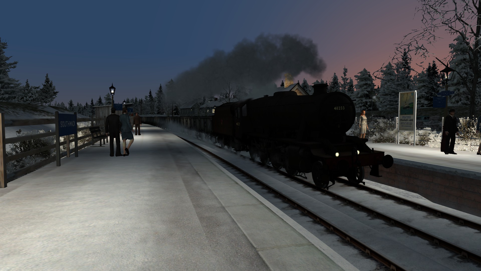 [HS]-Winter Coal to Kirkcudbright, Part 1 (8F)