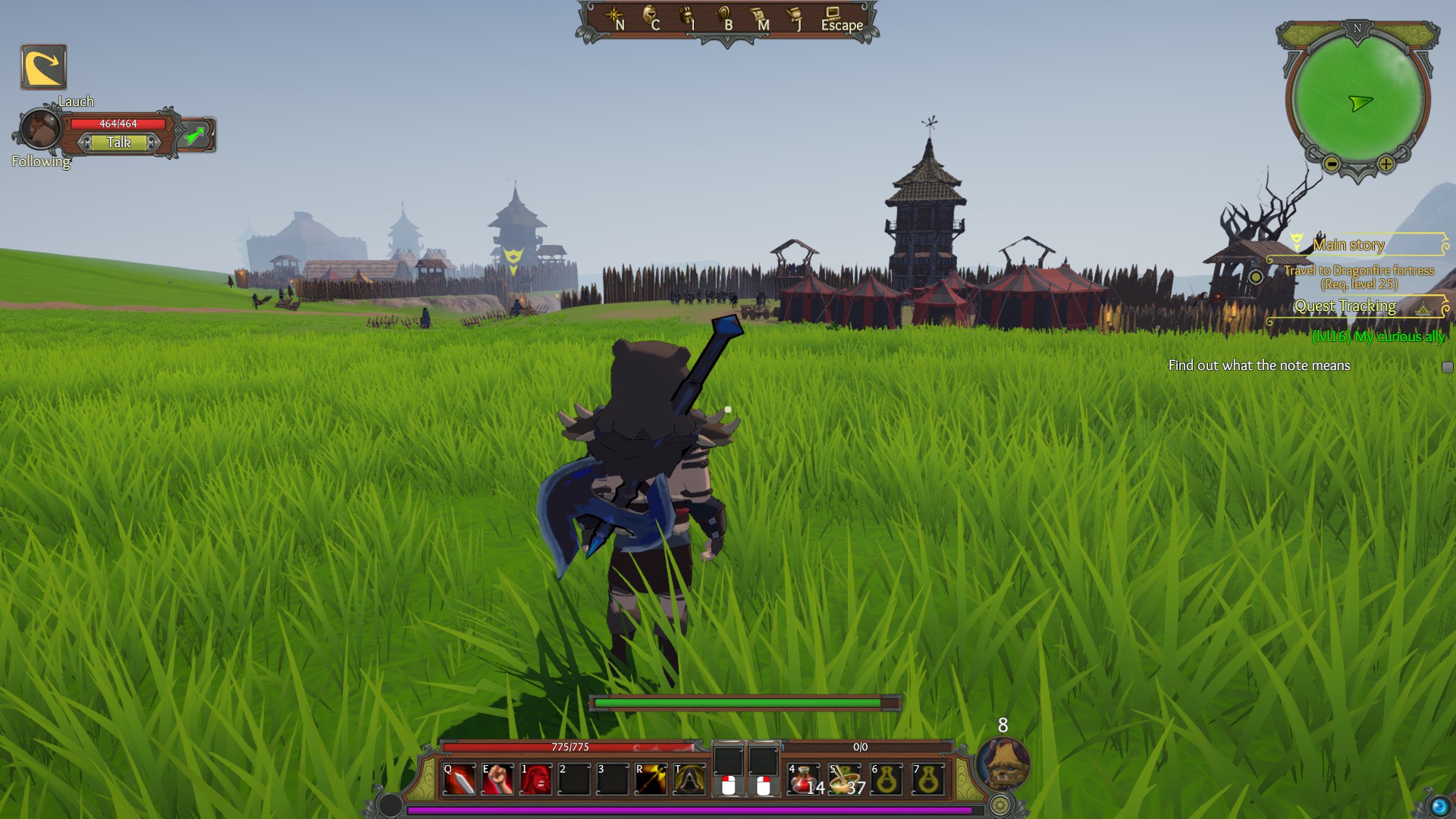 Immersive Darklands Border