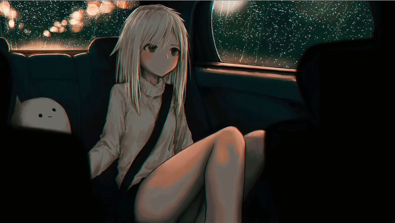 When you’re drawing alone at night.