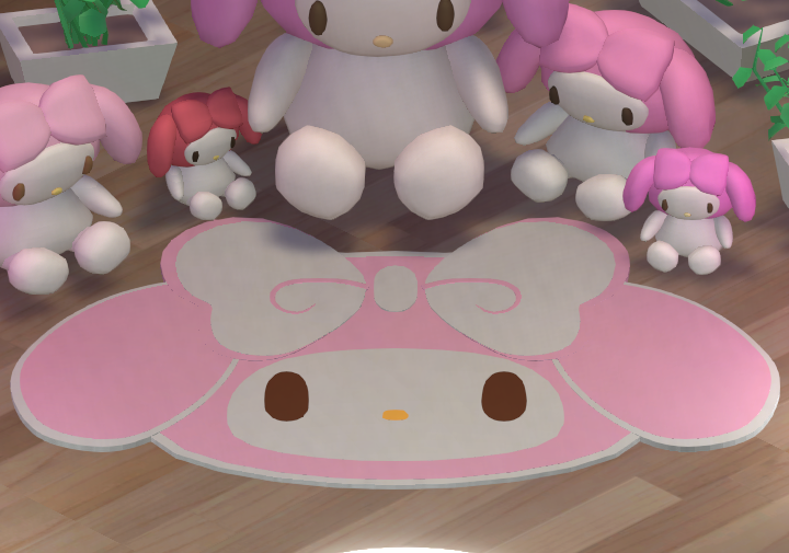 My Melody Sanrio Carpet rug
