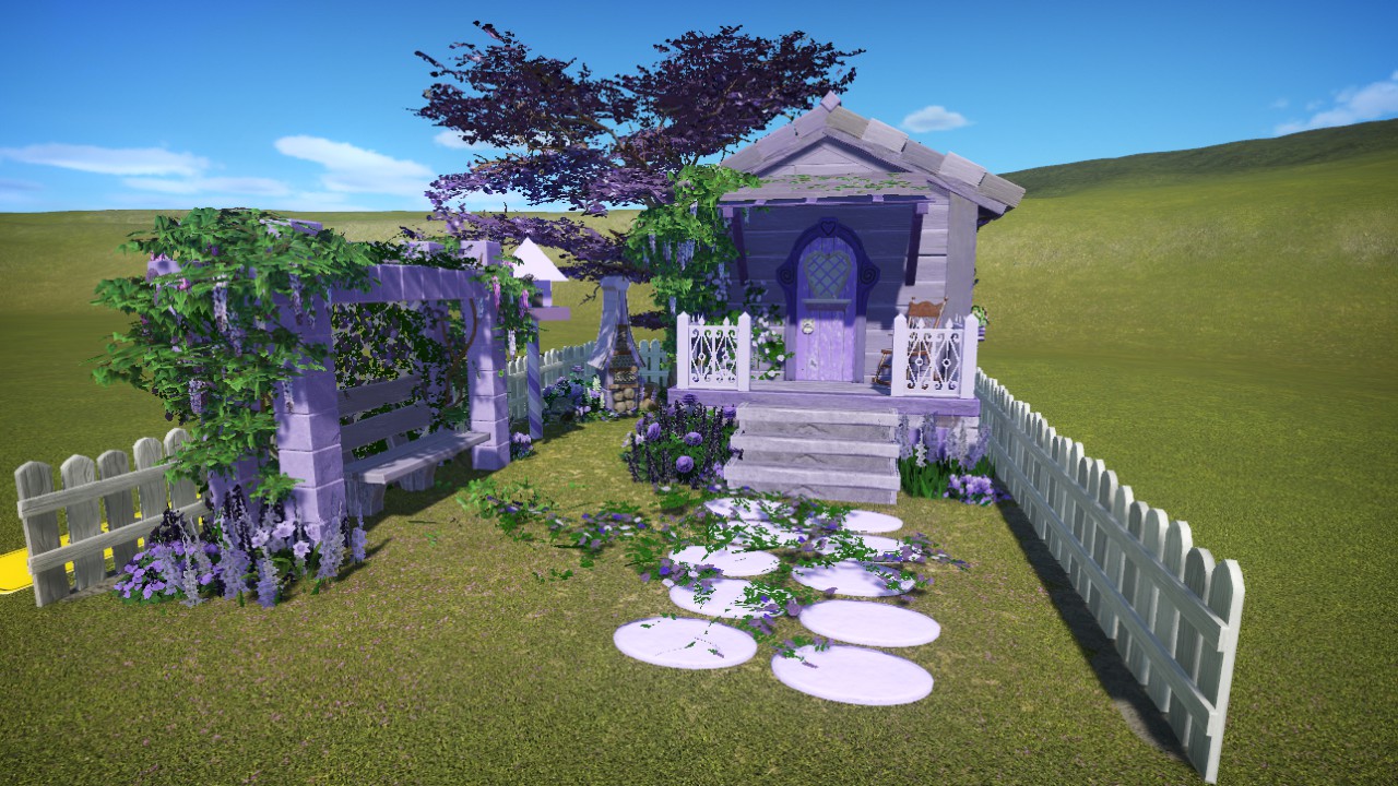 Wisteria - Lilac Shed
