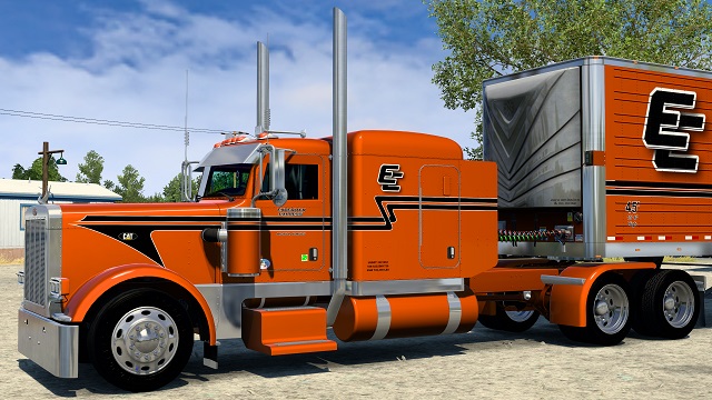 Expedited Express skin for the SCS and Rollin 389. All sleeper cabs