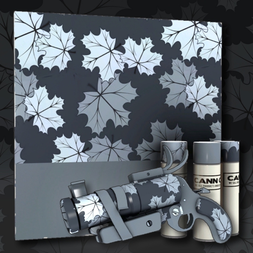 War Paint Autumn Xray Leaves