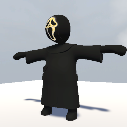 Ghostface [Aged Mask IV, Roman Bridger's Mask] (Scream VI)