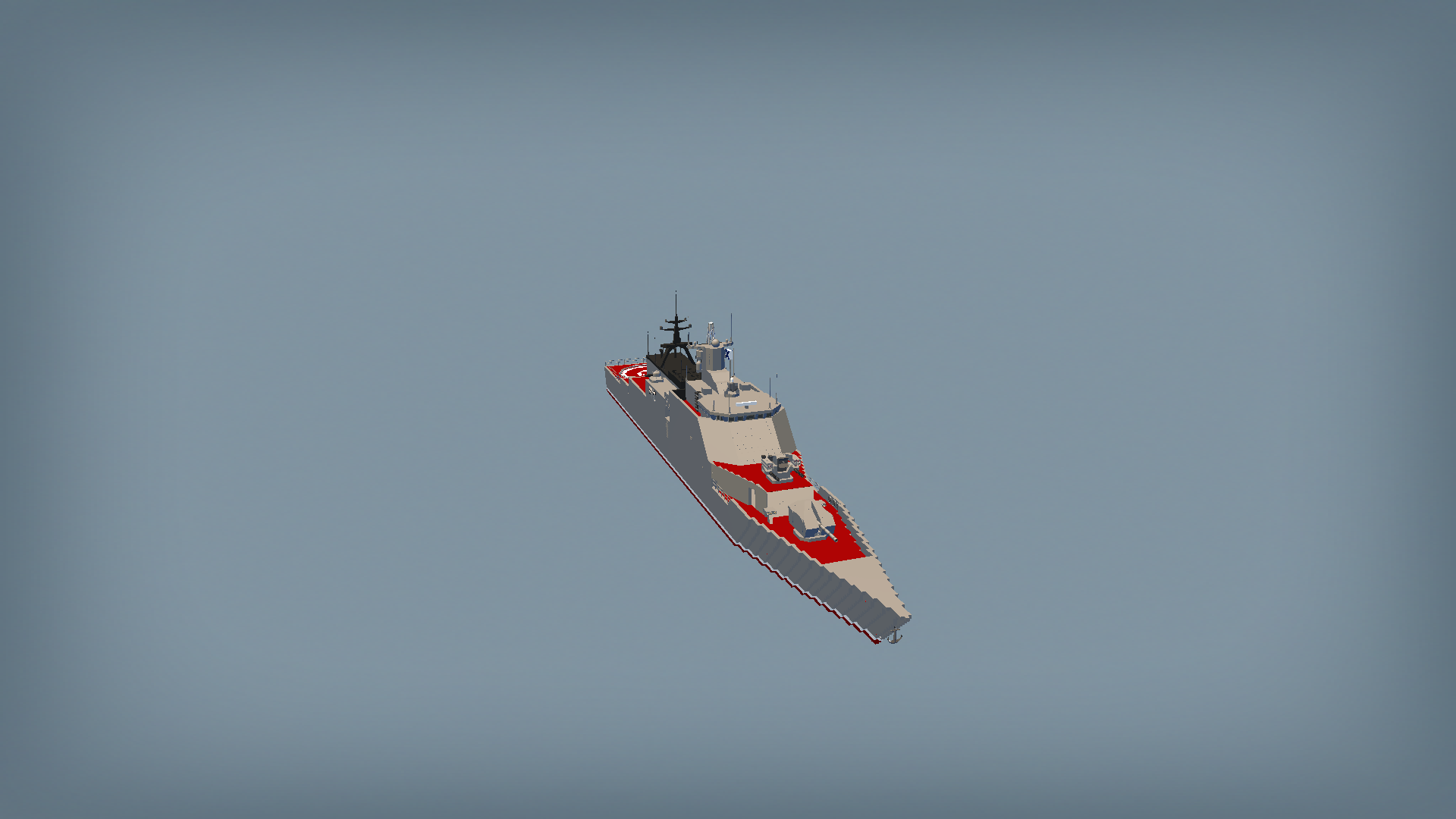 корабль корвет проекта 22380 стерегущий / Ship corvette project 22380 Guardian