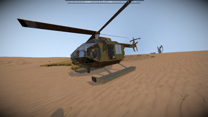 WRK-6 Rusty Bird Helicopter