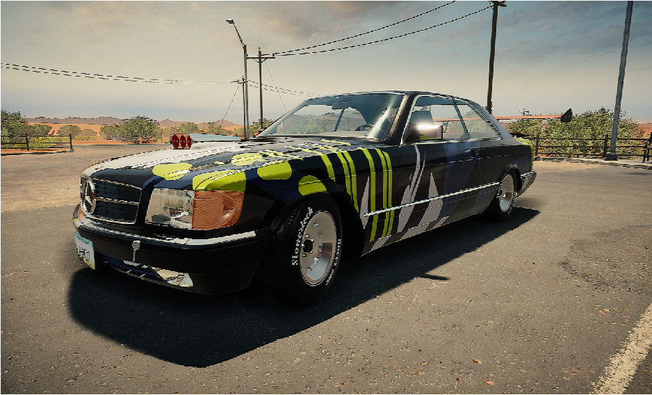 {Config} Mercedes-Benz W126 560SEC