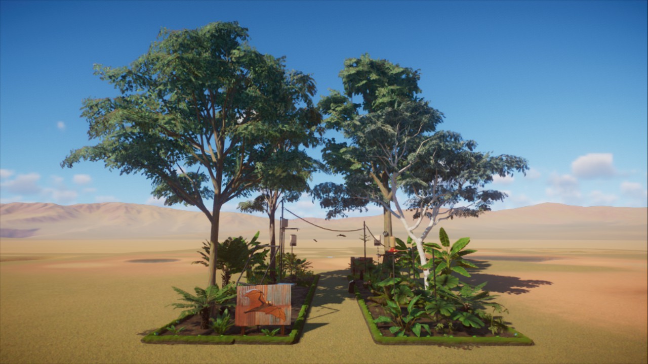 Spectacled Flying Fox Habitat