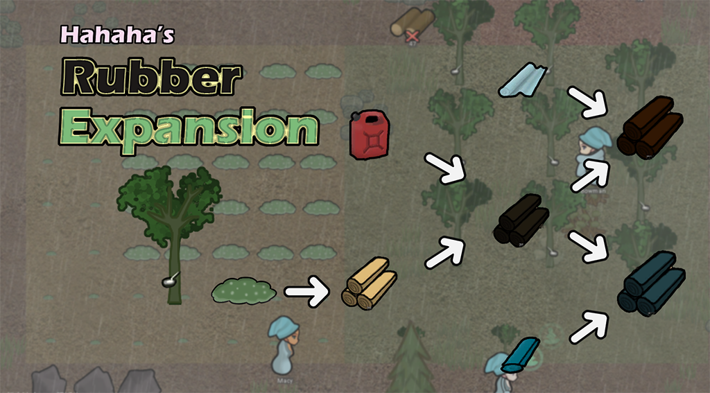 Hahaha's Rubber Expansion