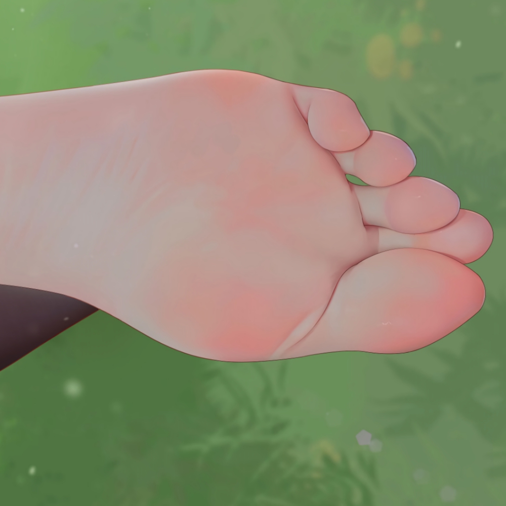 足 preview