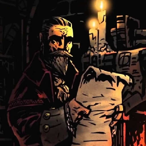 Herx replaced with Narrator from Darkest Dungeon