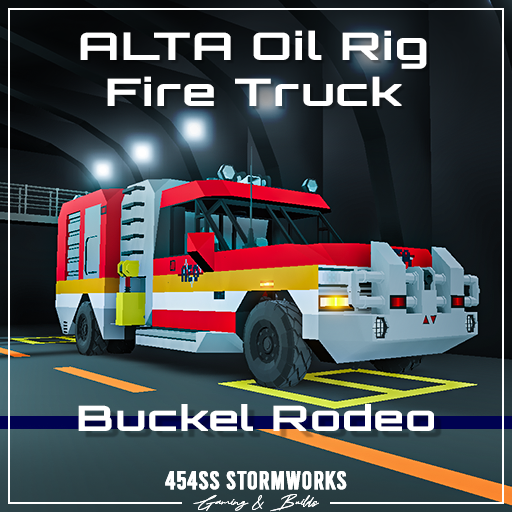 Buckel Rodeo ALTA Oil Rig Fire Truck