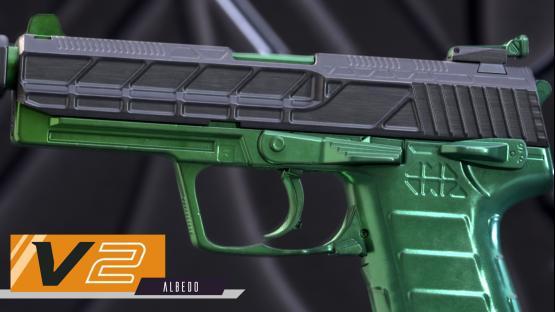 USP-S | Defender - Emerald [V2 / PBR]