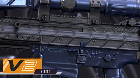 SCAR-20 | Defender - Navy [V2 / PBR]