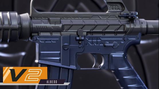 M4A1-S | Defender - Navy [V2 / PBR]
