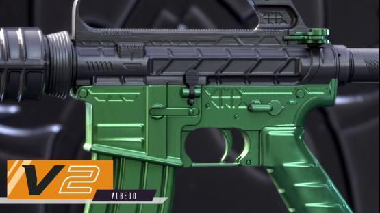 M4A1-S | Defender - Emerald [V2 / PBR]
