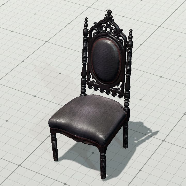 Chair, Gothic Side