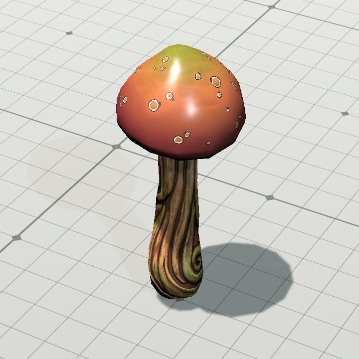 Stylized Mushroom #1