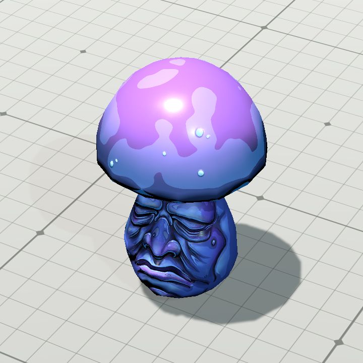 Stylized Mushroom #3