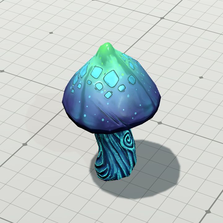 Stylized Mushroom #4