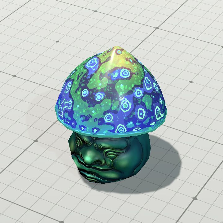 Stylized Mushroom #5