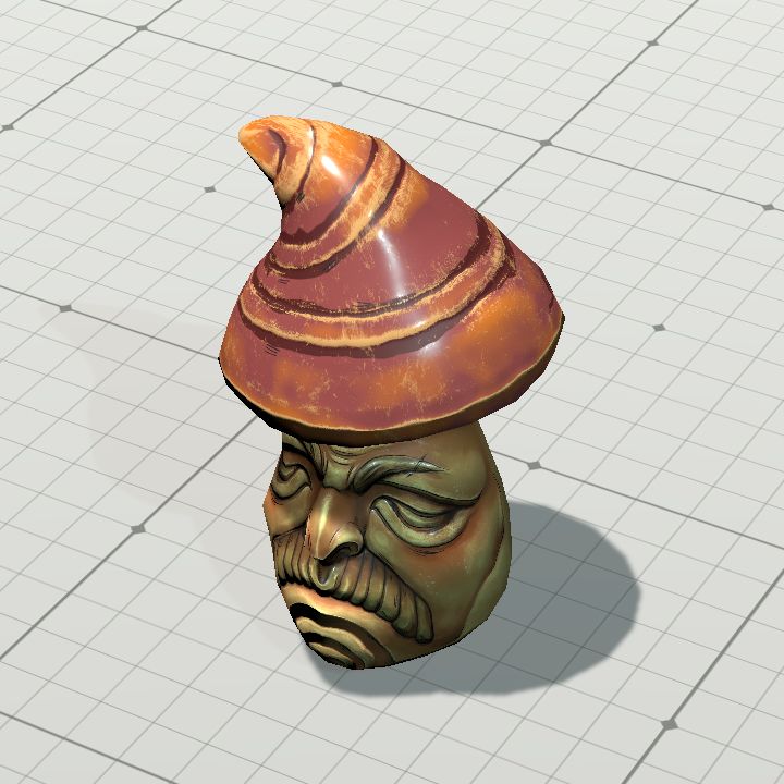 Stylized Mushroom #8 (Elder Mushroom)