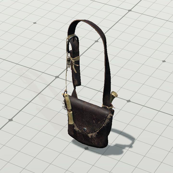 Bag, Leather Medieval