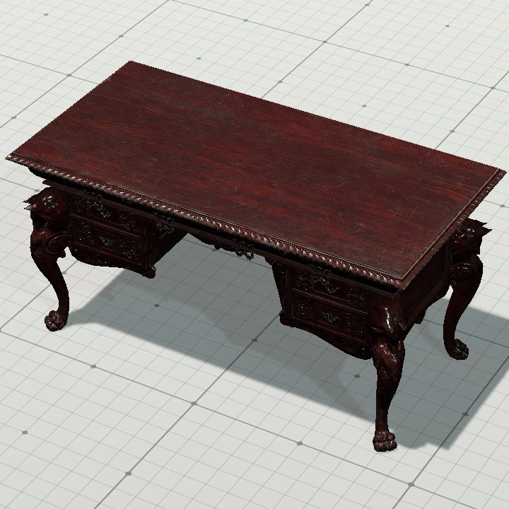 Table, Wolf Rokoko