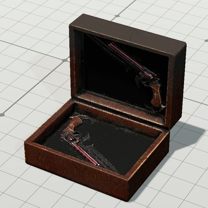 Vampire Hunter Gun Blade Box